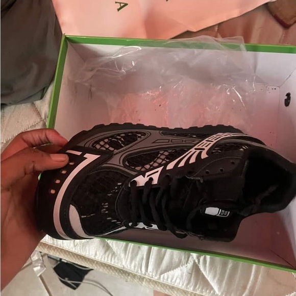 Bottega Veneta White and Green Dust Bag - Picture 2 of 5